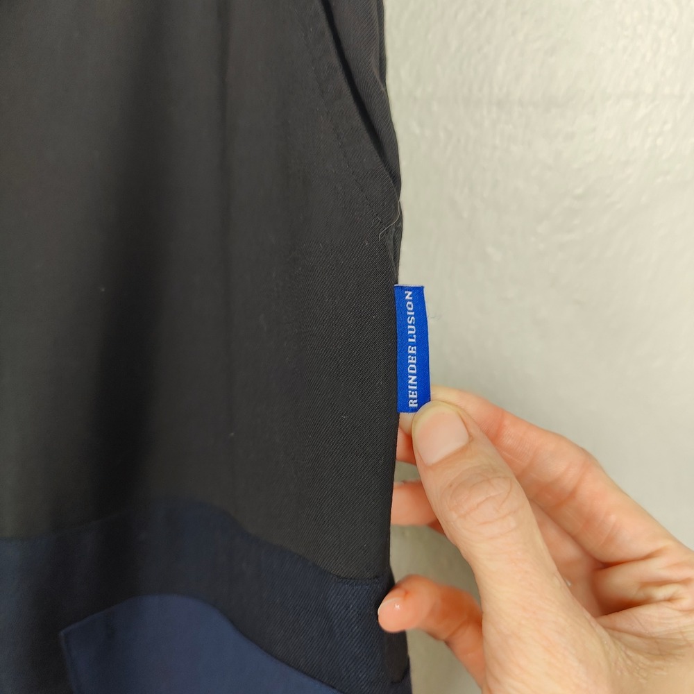 Reindee Lusion Patchwork Pants Men Small Black Bl… - image 5